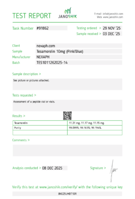 Tesamorelin 10mg (10 vials/Kit) for sale online
