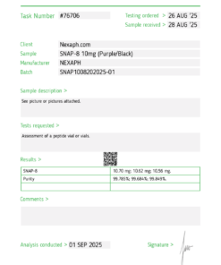 where to buy Snap-8 10mg (10 Vials/kit) online in USA -NEXAPH