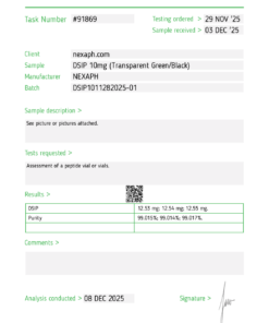 Buy DSIP 10mg (10 vials/kit) for sale - NEXAPH